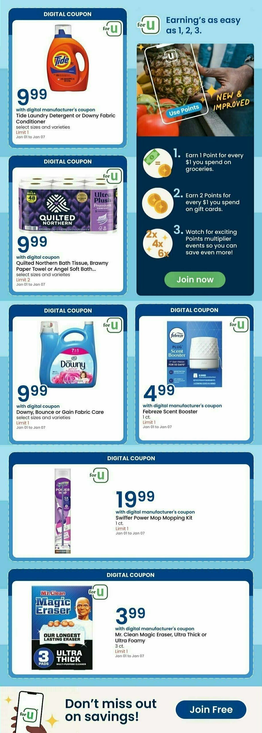 Albertsons Digital Offers Weekly Ad from January 1