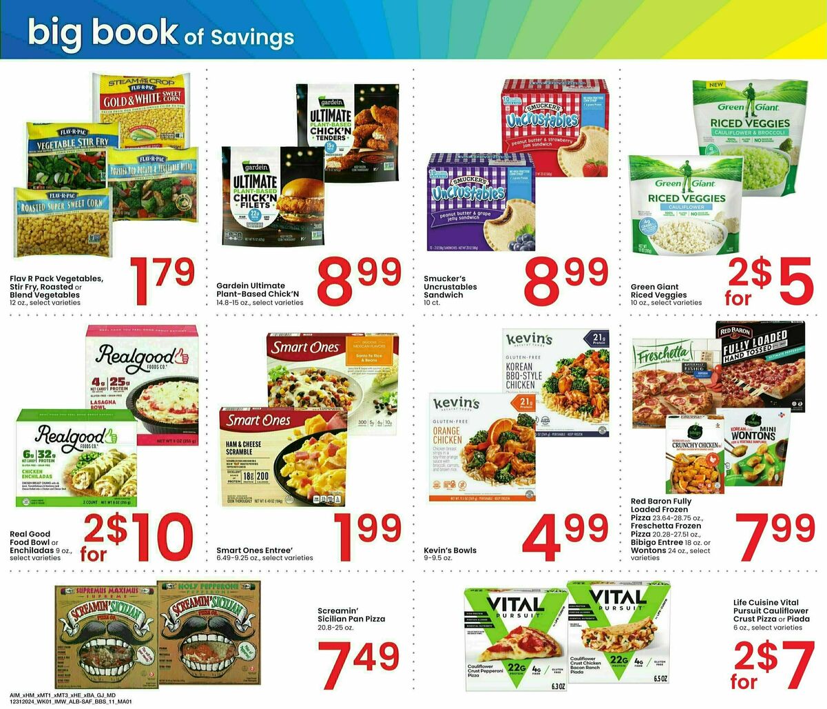 Albertsons Big Book of Savings Weekly Ad from December 31