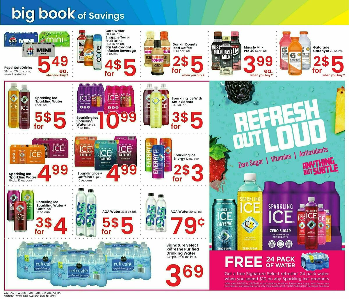 Albertsons Big Book of Savings Weekly Ad from December 31