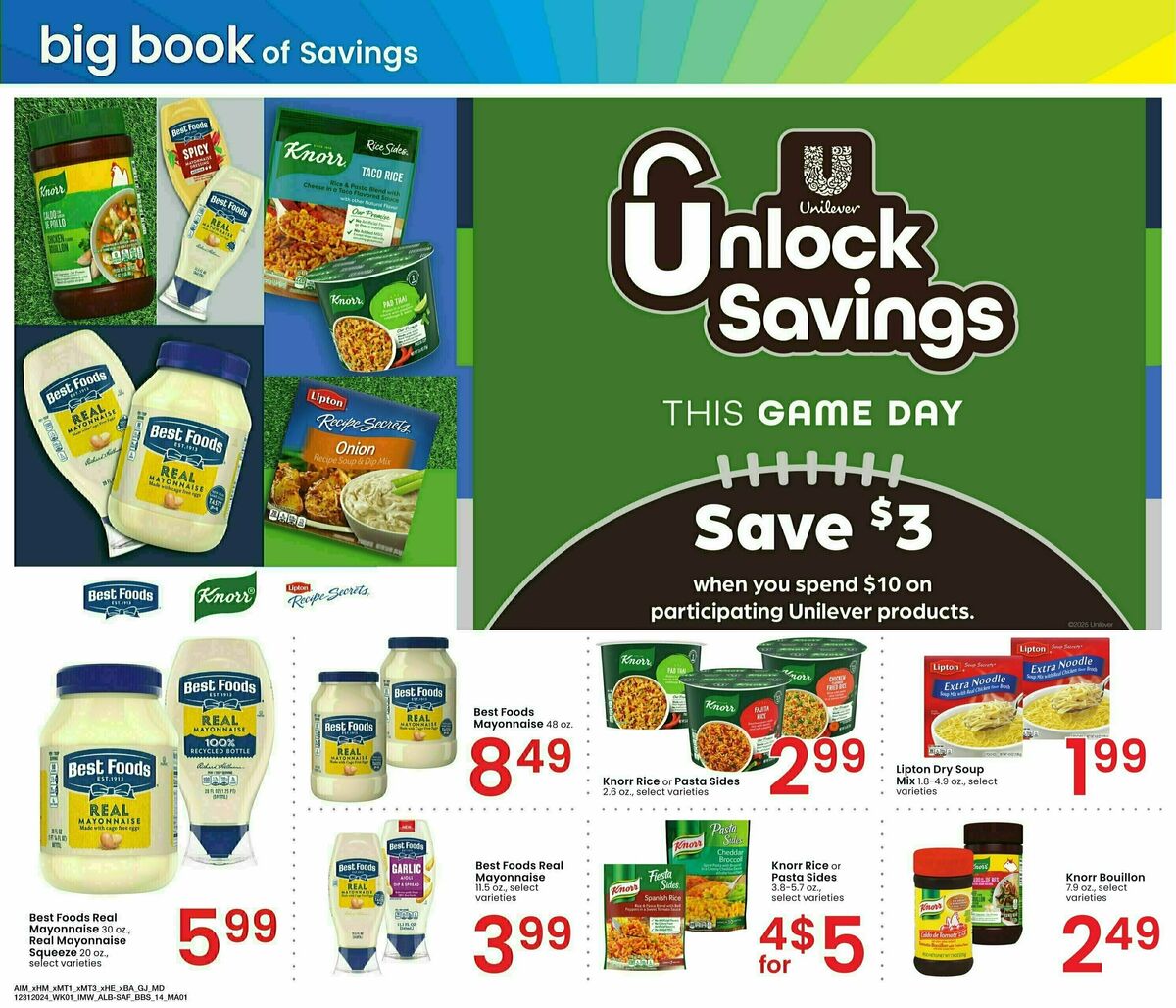 Albertsons Big Book of Savings Weekly Ad from December 31