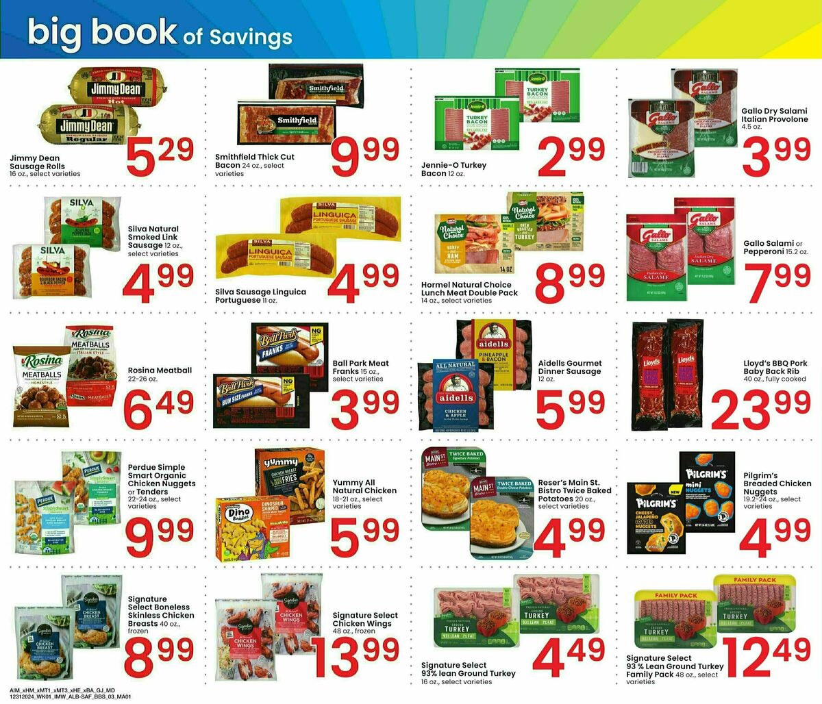 Albertsons Big Book of Savings Weekly Ad from December 31