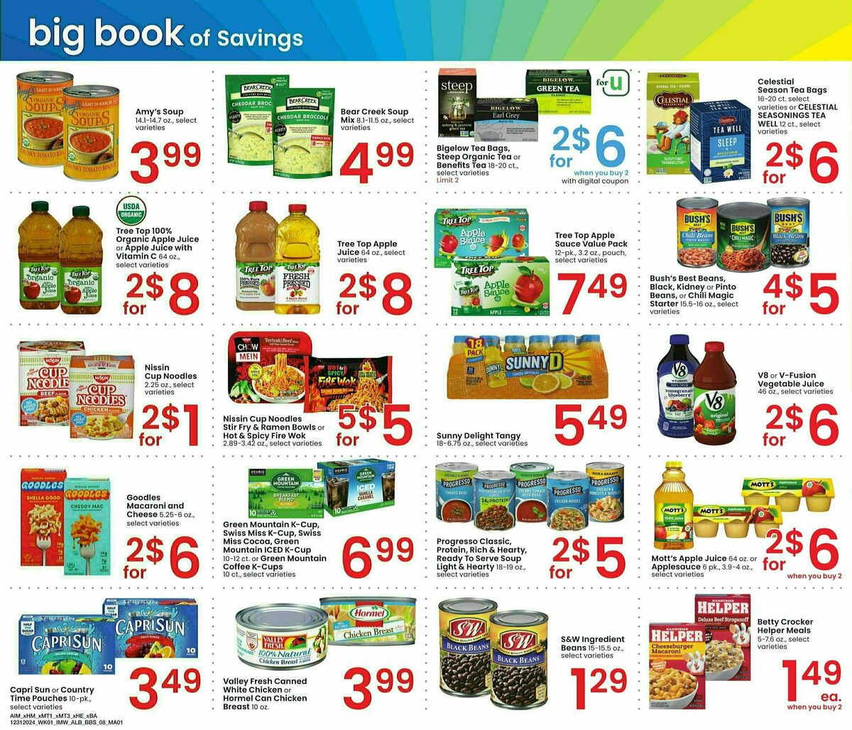 Albertsons Big Book of Savings Weekly Ad from December 31