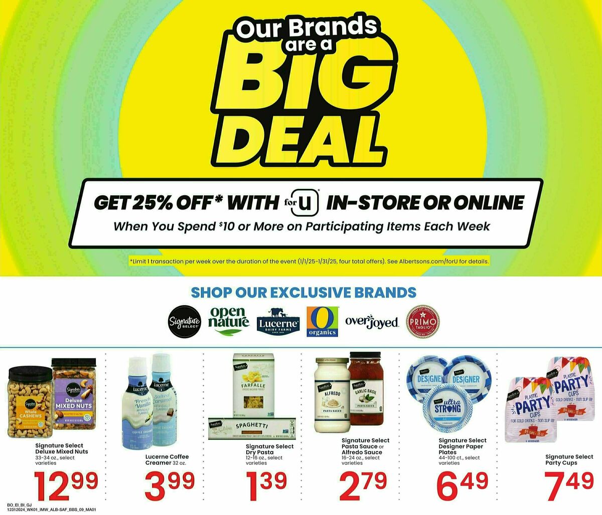 Albertsons Big Book of Savings Weekly Ad from December 31