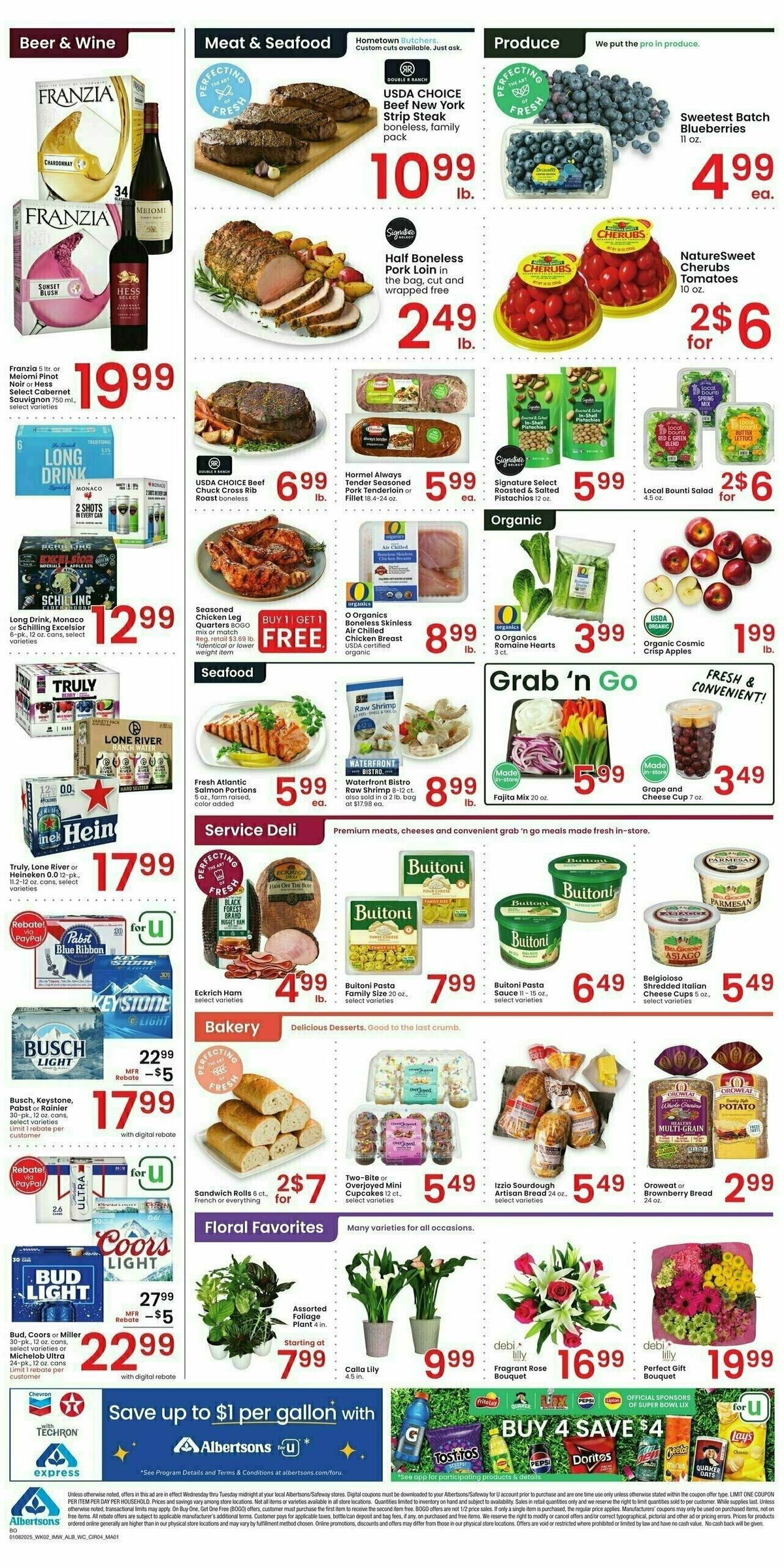 Albertsons Weekly Ad from January 8