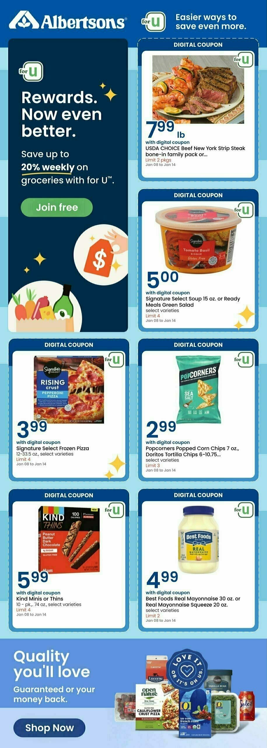 Albertsons Digital Offers Weekly Ad from January 8