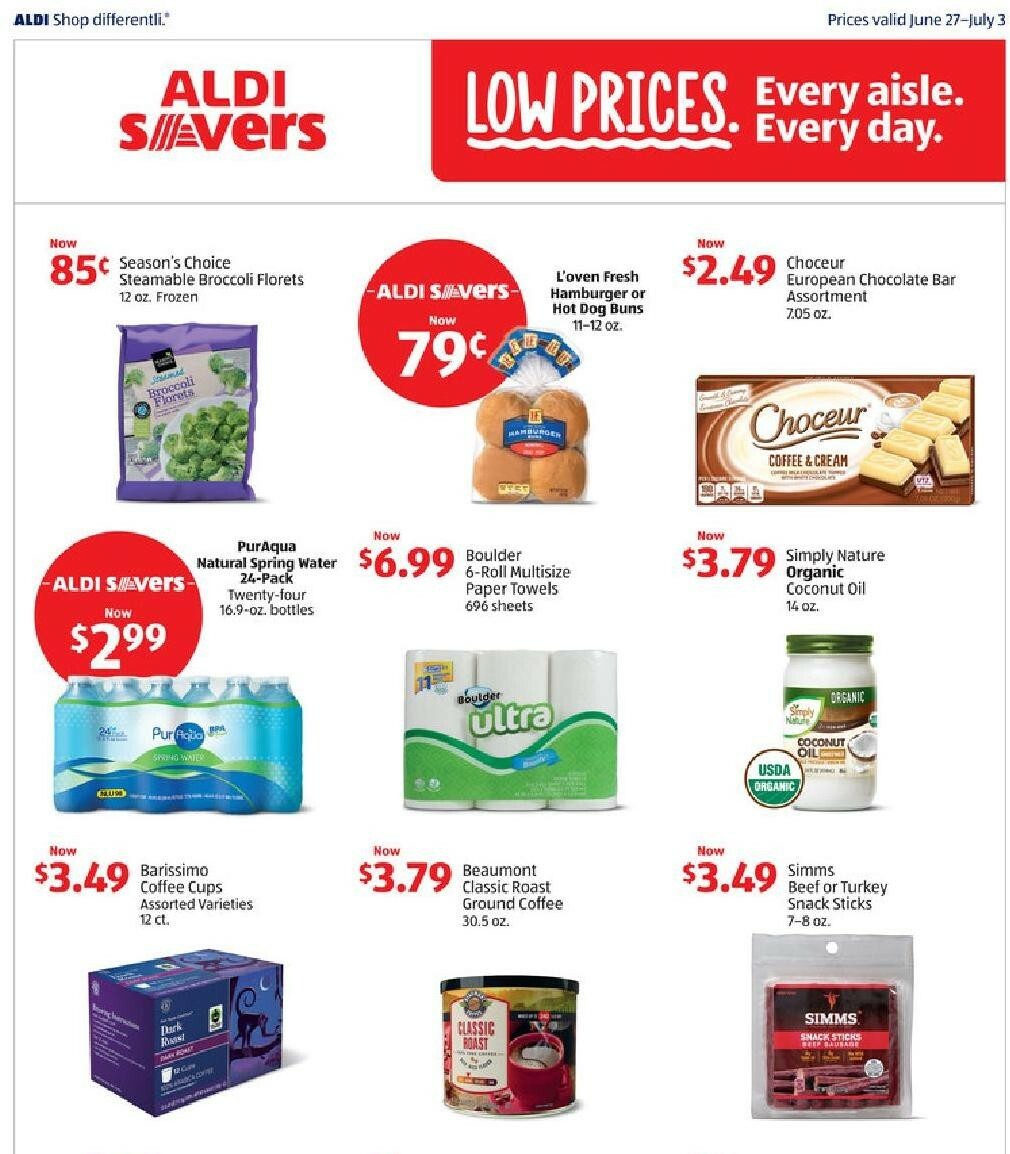 ALDI Weekly Ad from June 27