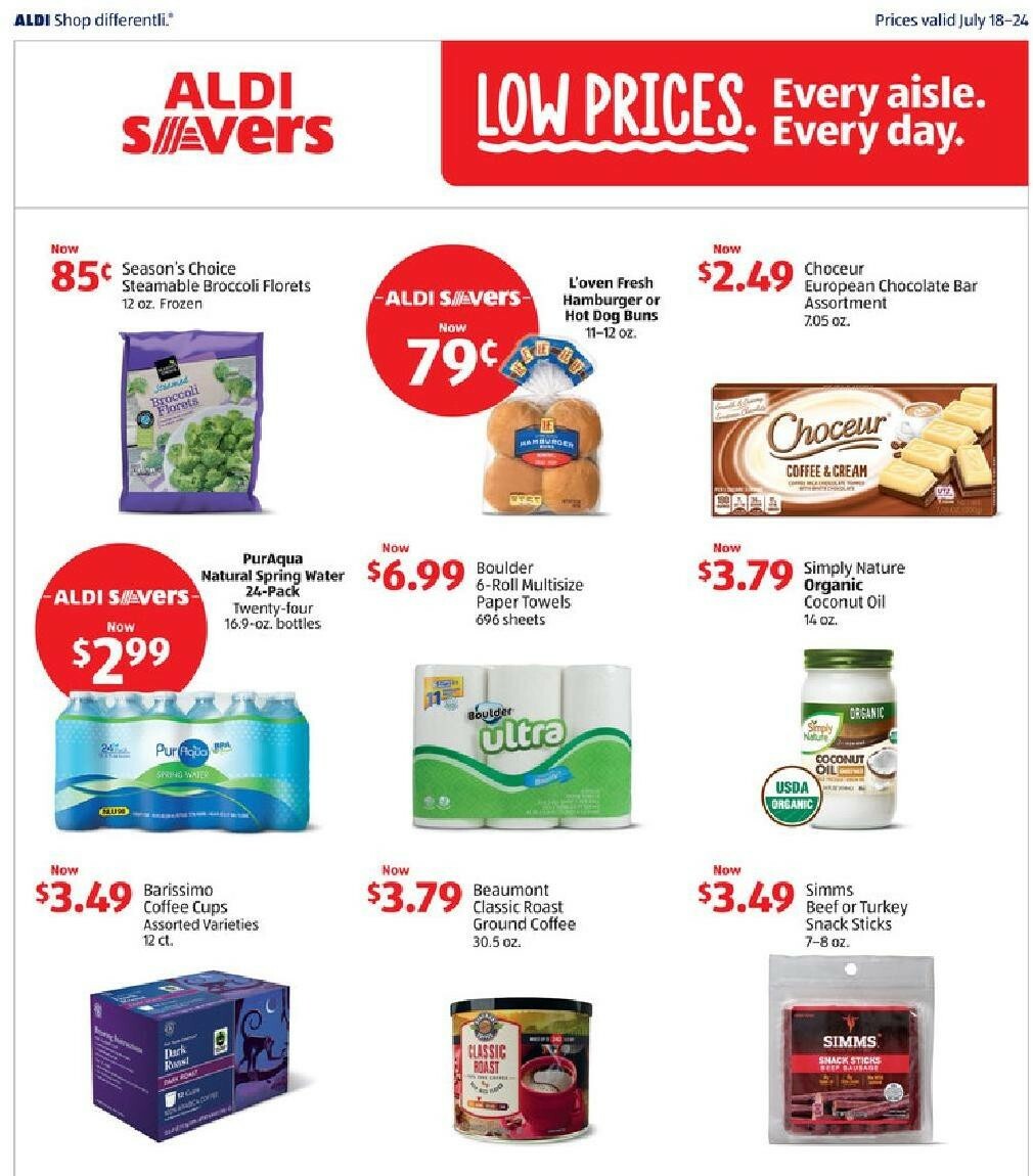 ALDI Weekly Ad from July 18