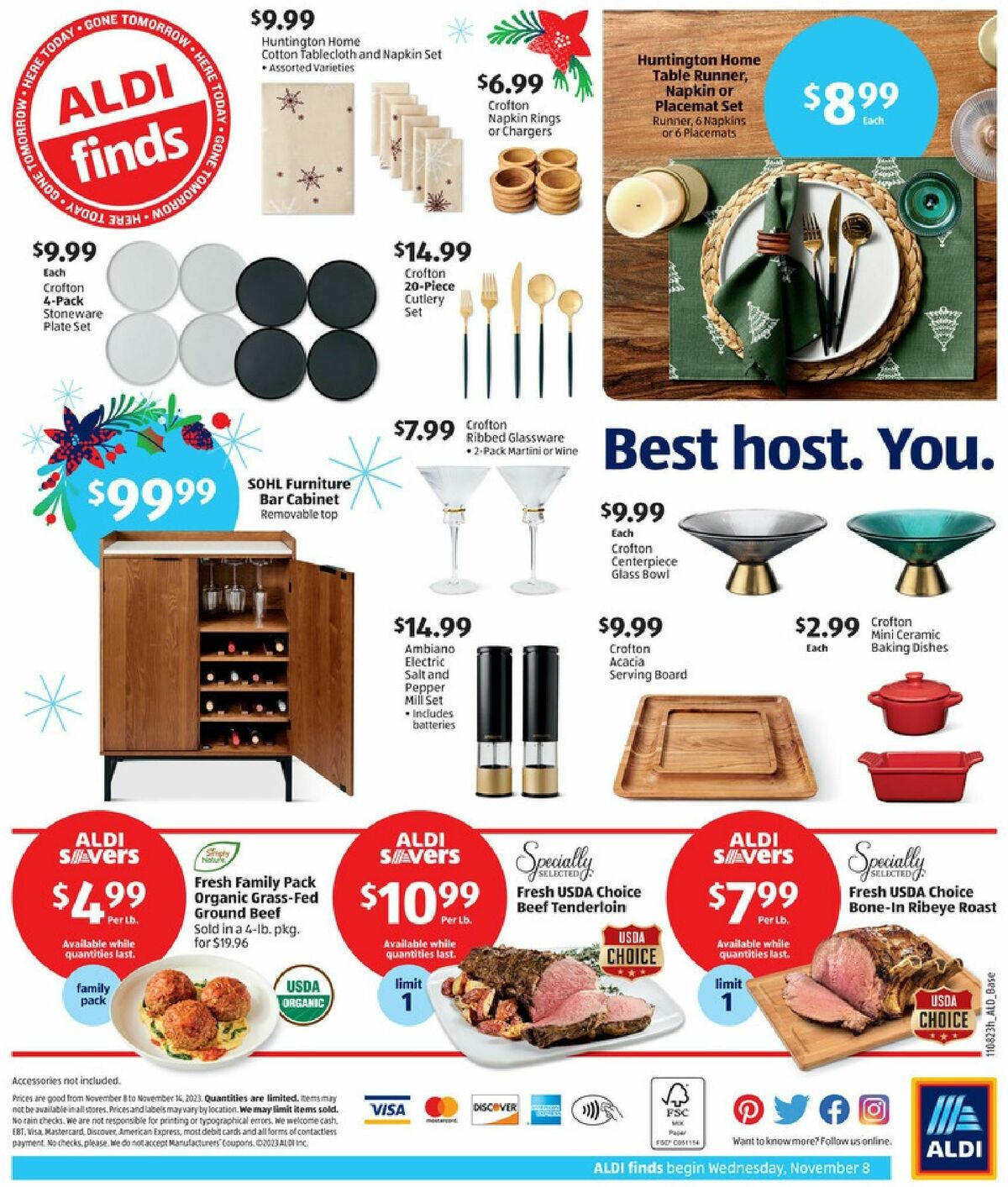 ALDI In Store Ad Weekly Ad from November 8