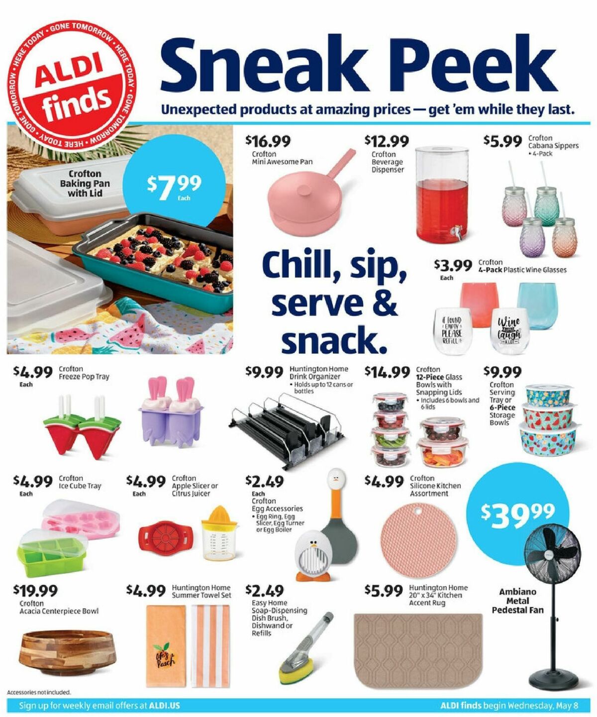 ALDI In Store Ad Weekly Ad from May 8