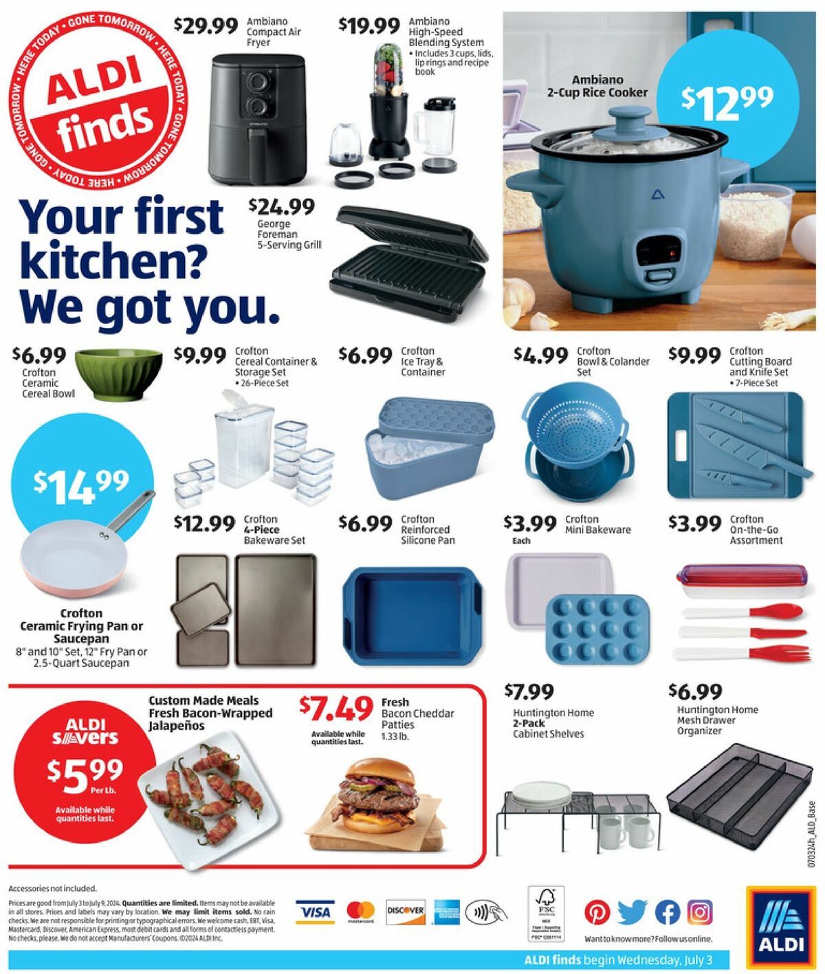 ALDI In Store Ad Weekly Ad from July 3