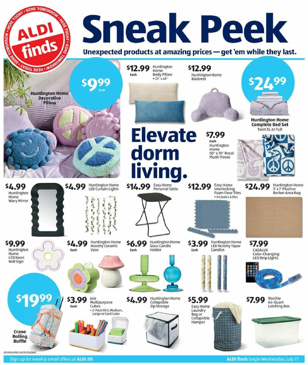 ALDI In Store Ad Weekly Ad from July 17