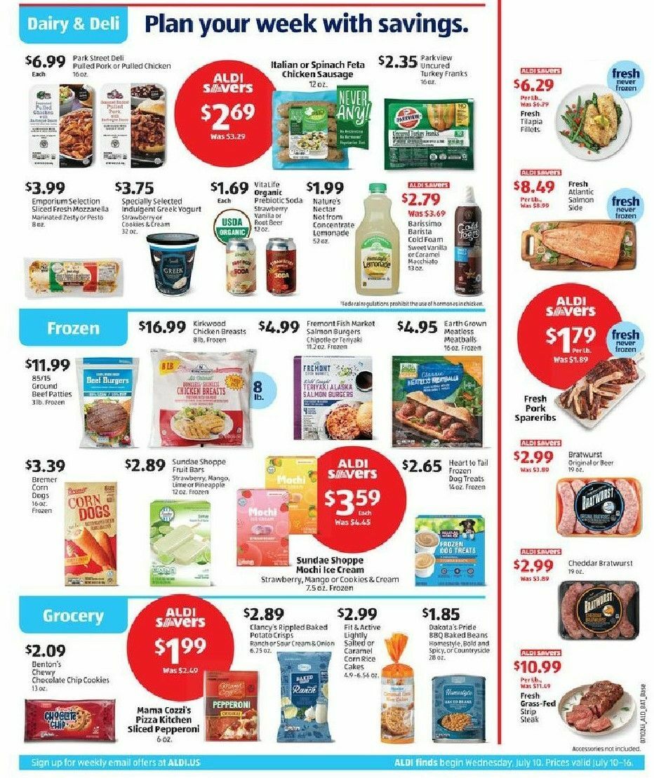 ALDI Weekly Ad from July 10