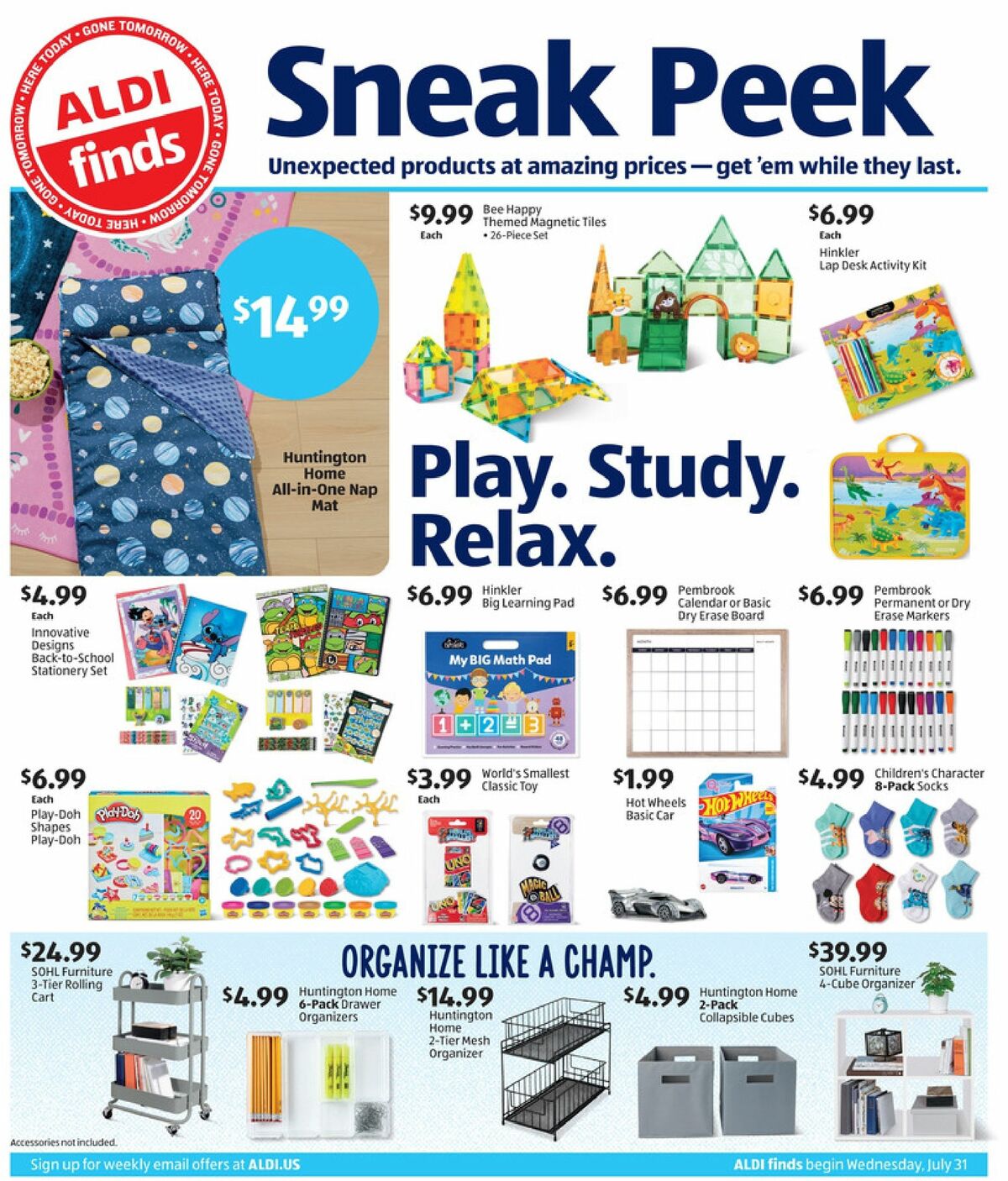 ALDI In Store Ad Weekly Ad from July 31