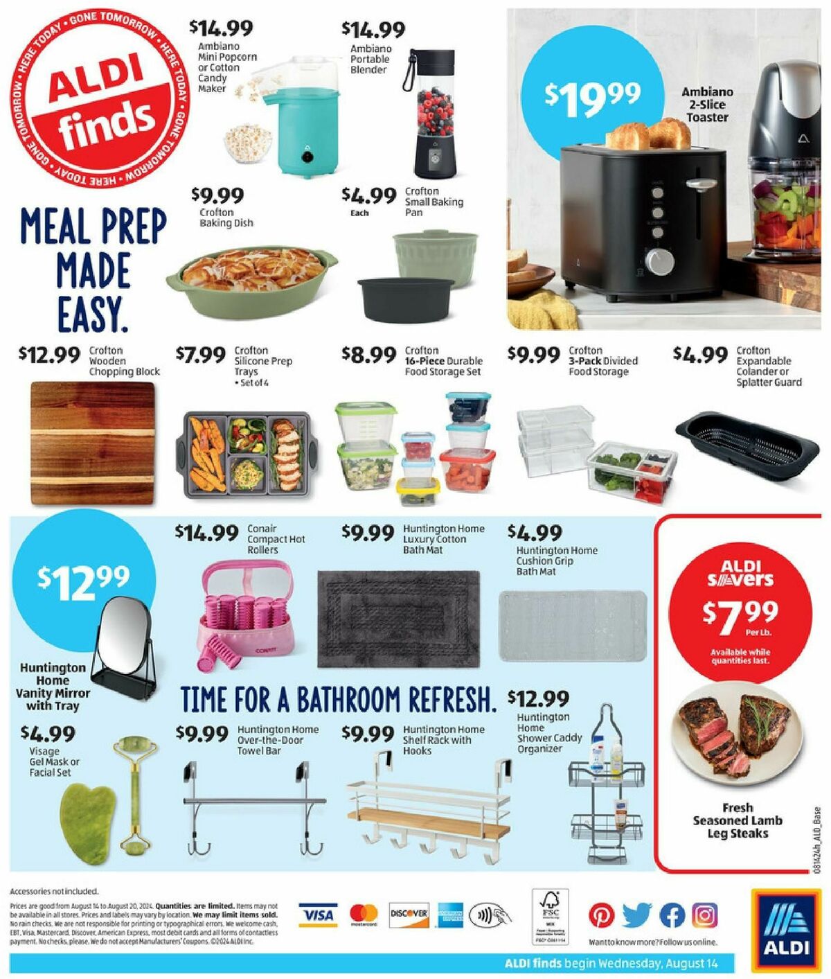 ALDI In Store Ad Weekly Ad from August 14