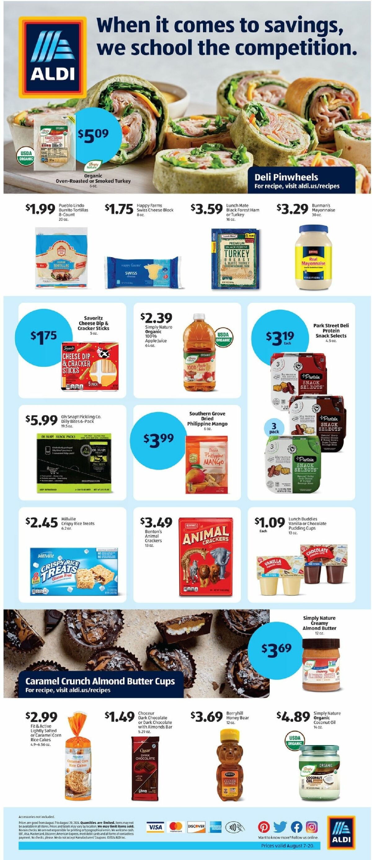 ALDI Seasonal Ad Weekly Ad from August 7