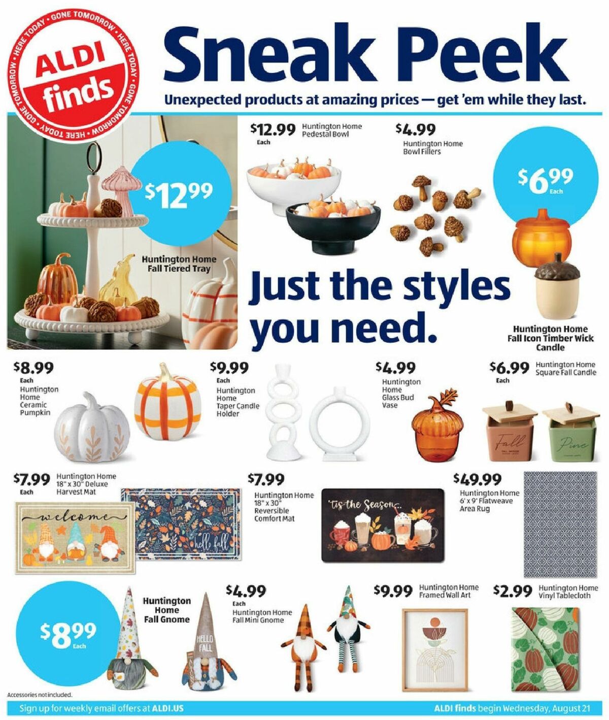 ALDI In Store Ad Weekly Ad from August 21