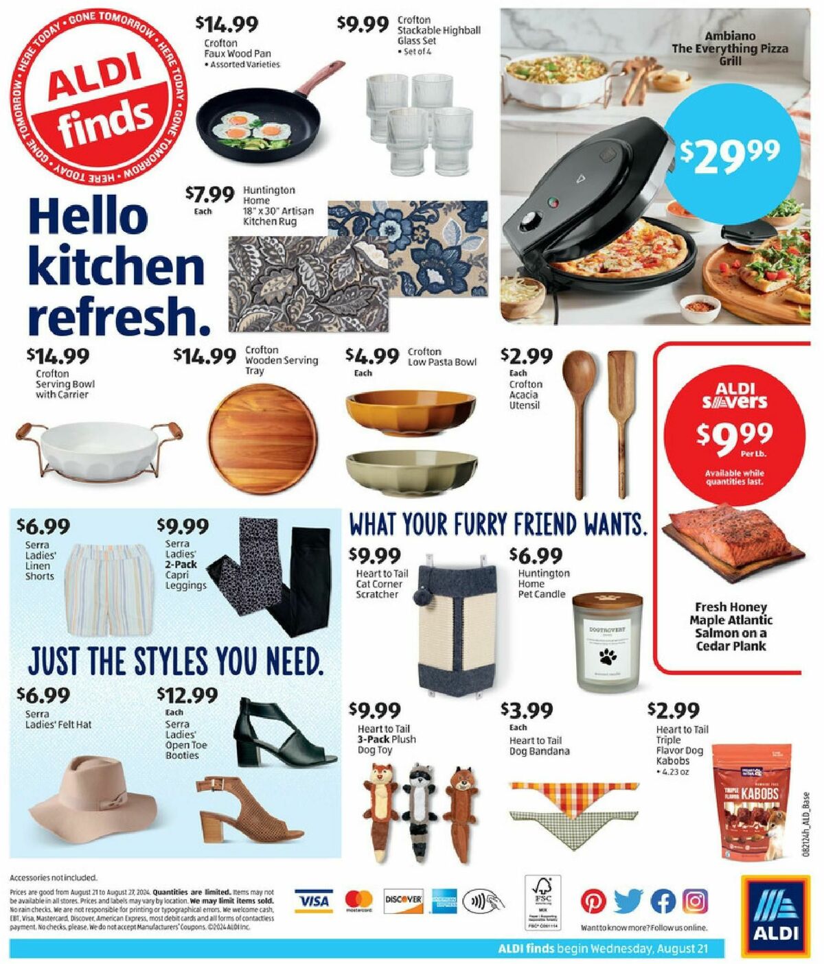 ALDI In Store Ad Weekly Ad from August 21