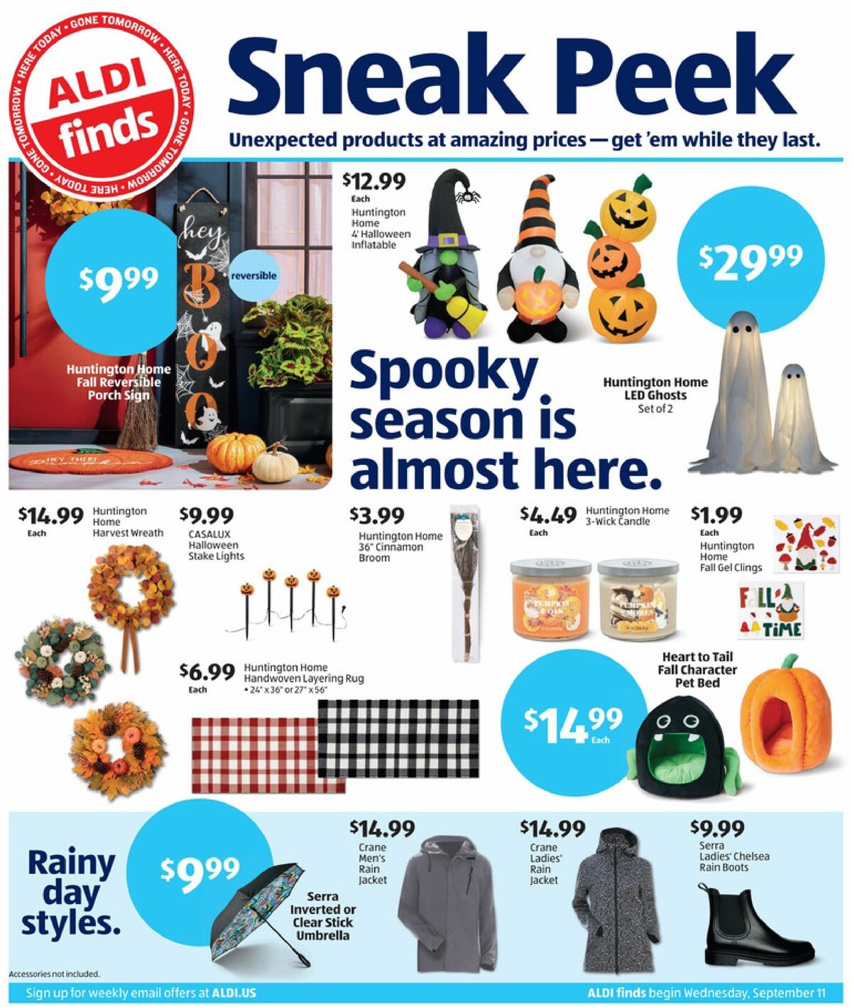 ALDI In Store Ad Weekly Ad from September 11