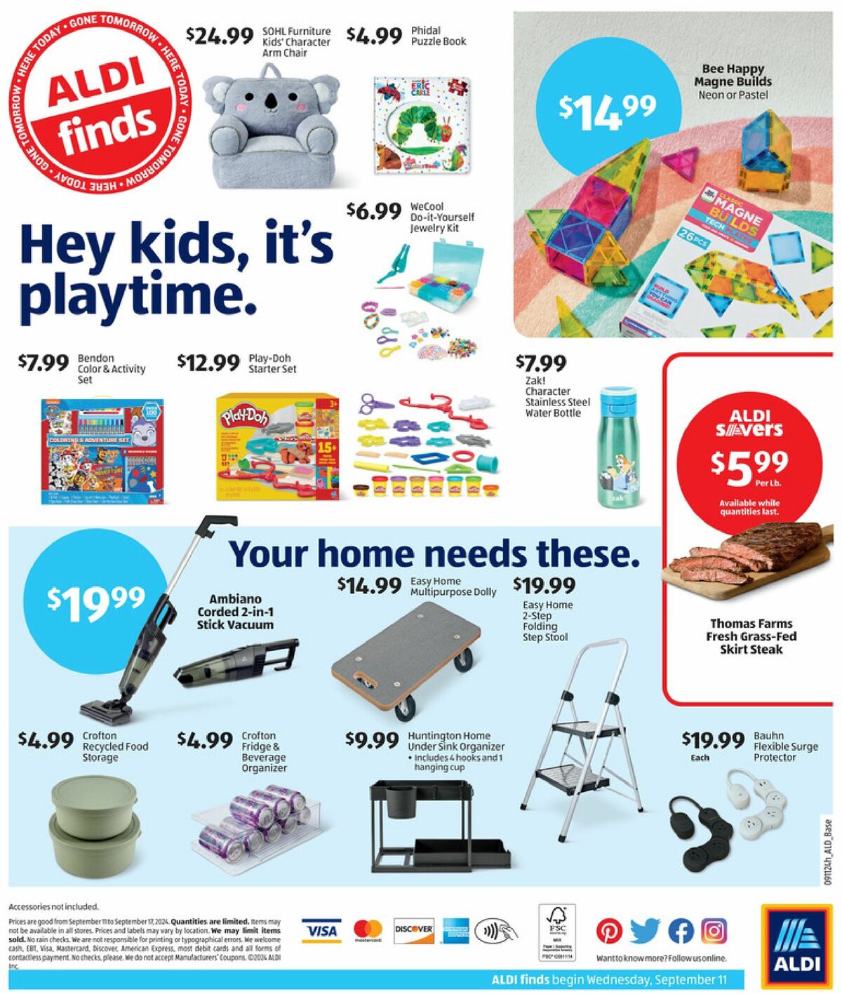 ALDI In Store Ad Weekly Ad from September 11