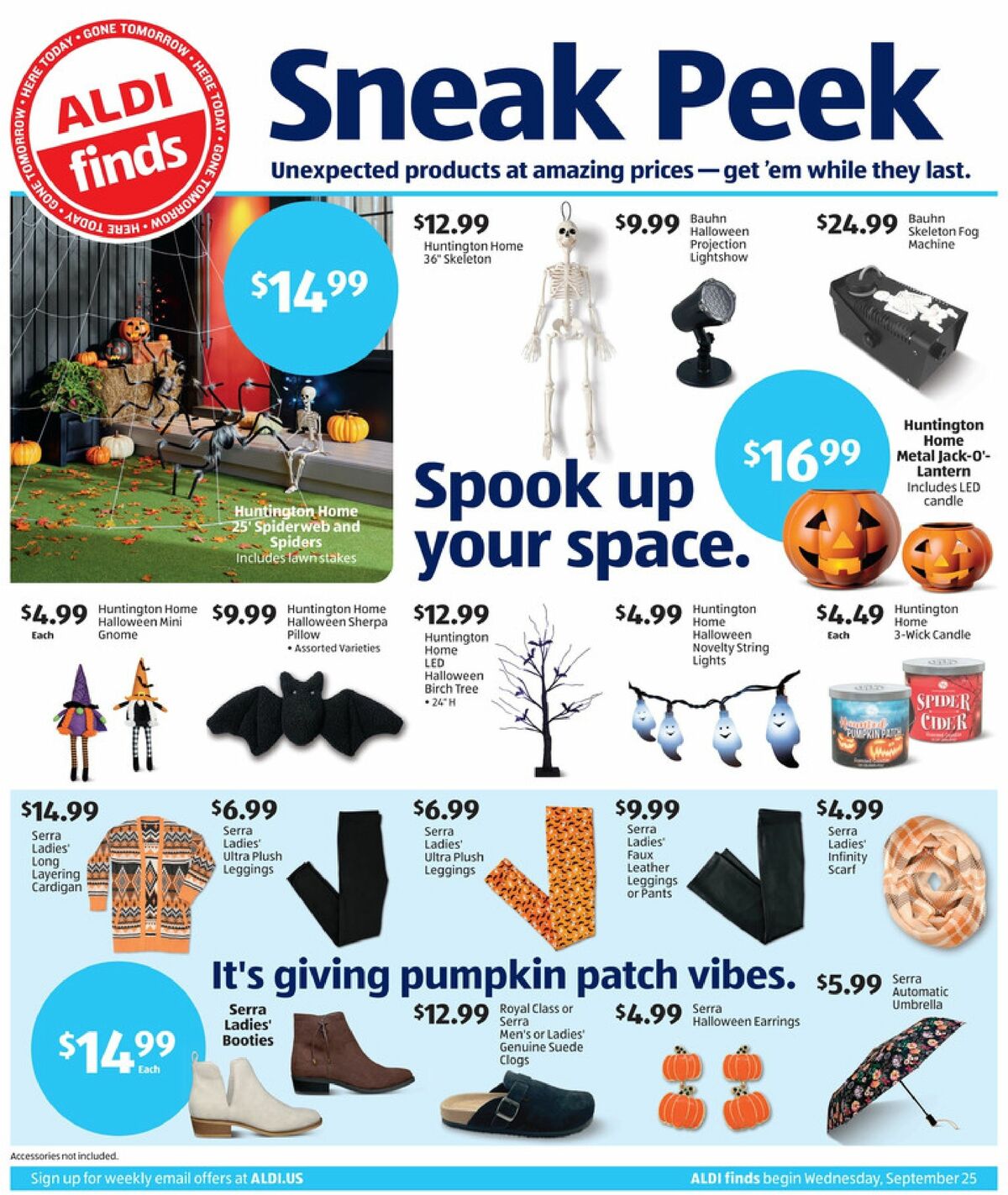 ALDI In Store Ad Weekly Ad from September 25