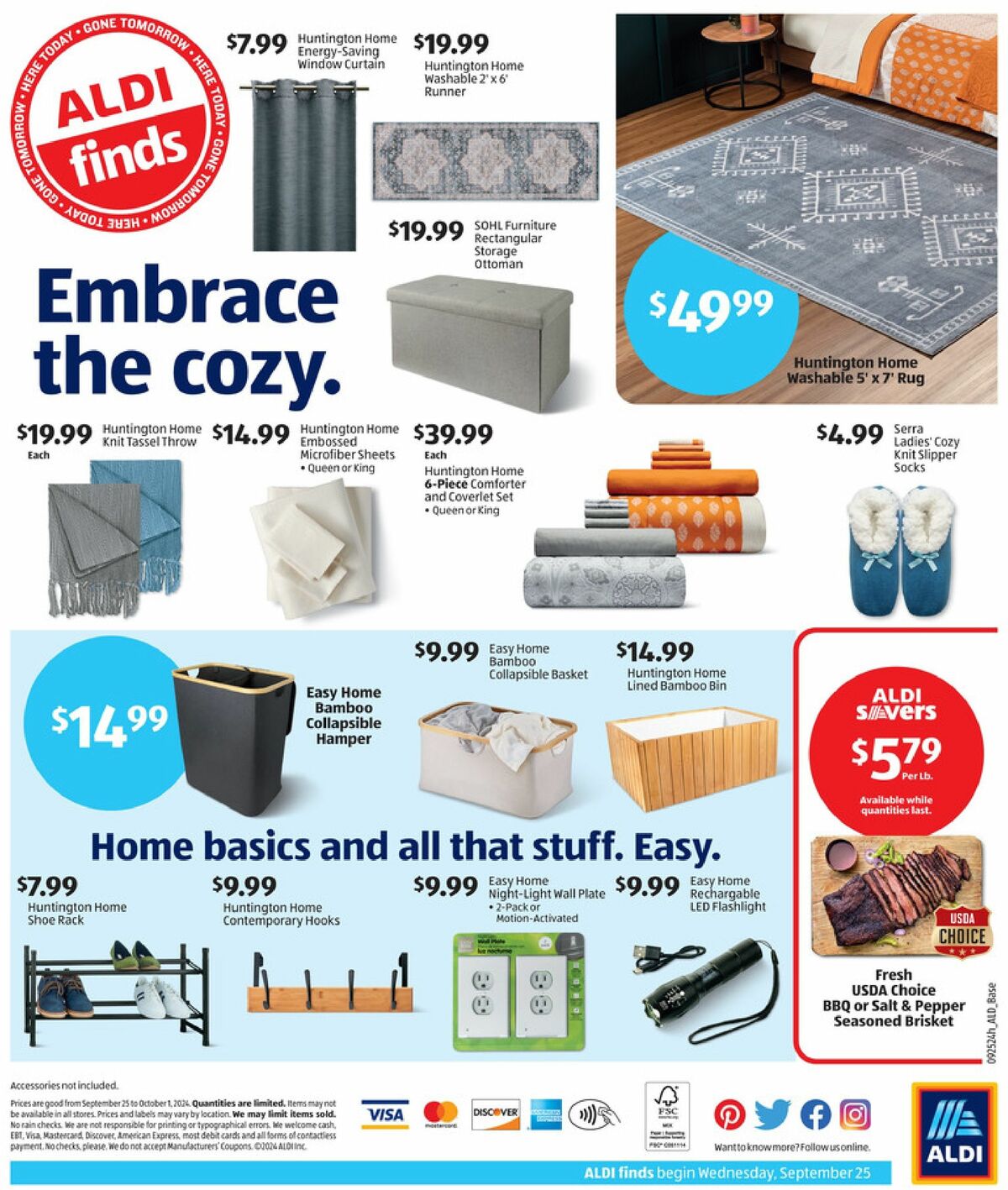 ALDI In Store Ad Weekly Ad from September 25