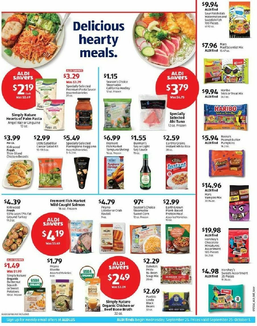 ALDI Weekly Ad from September 25