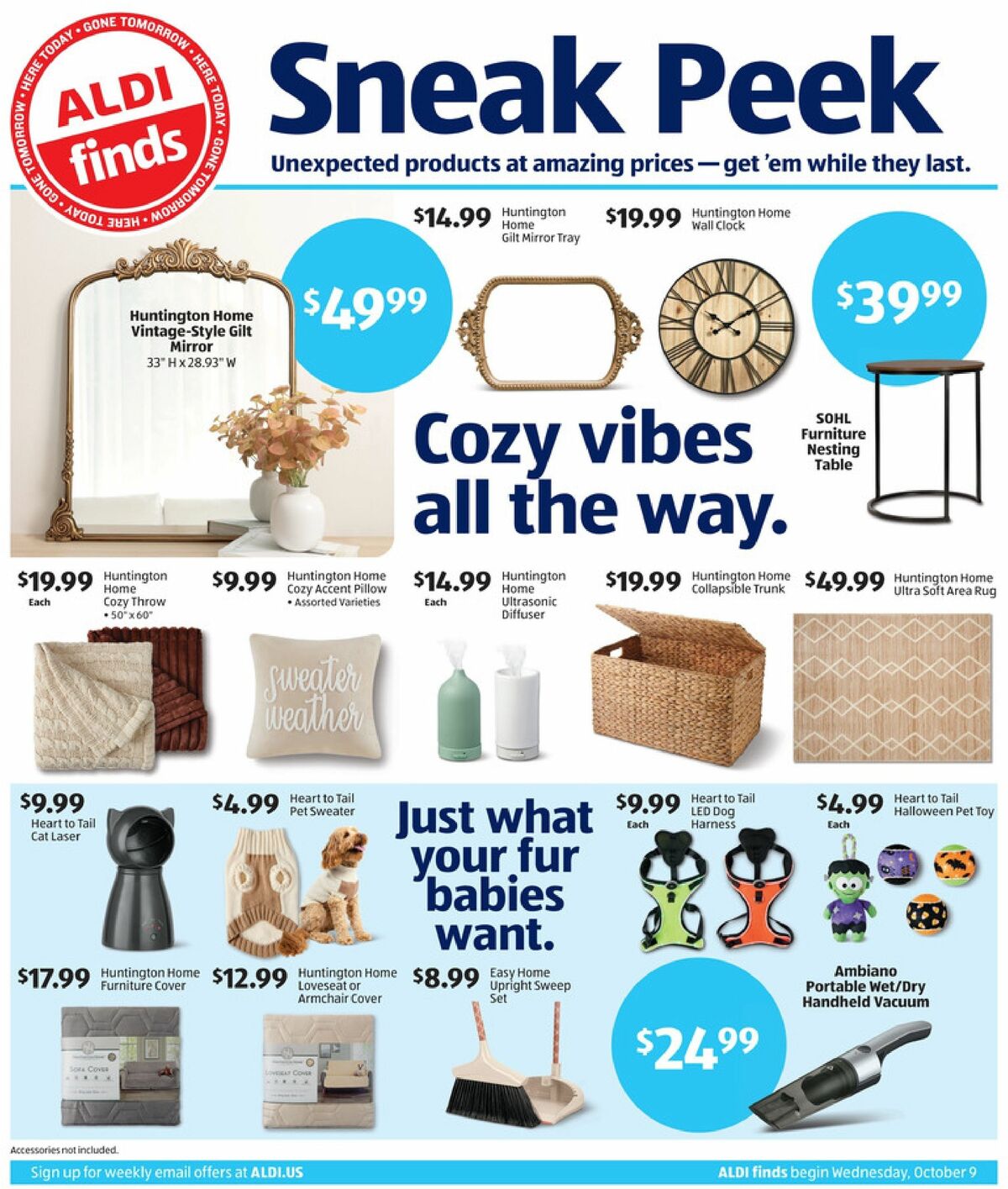 ALDI In Store Ad Weekly Ad from October 9