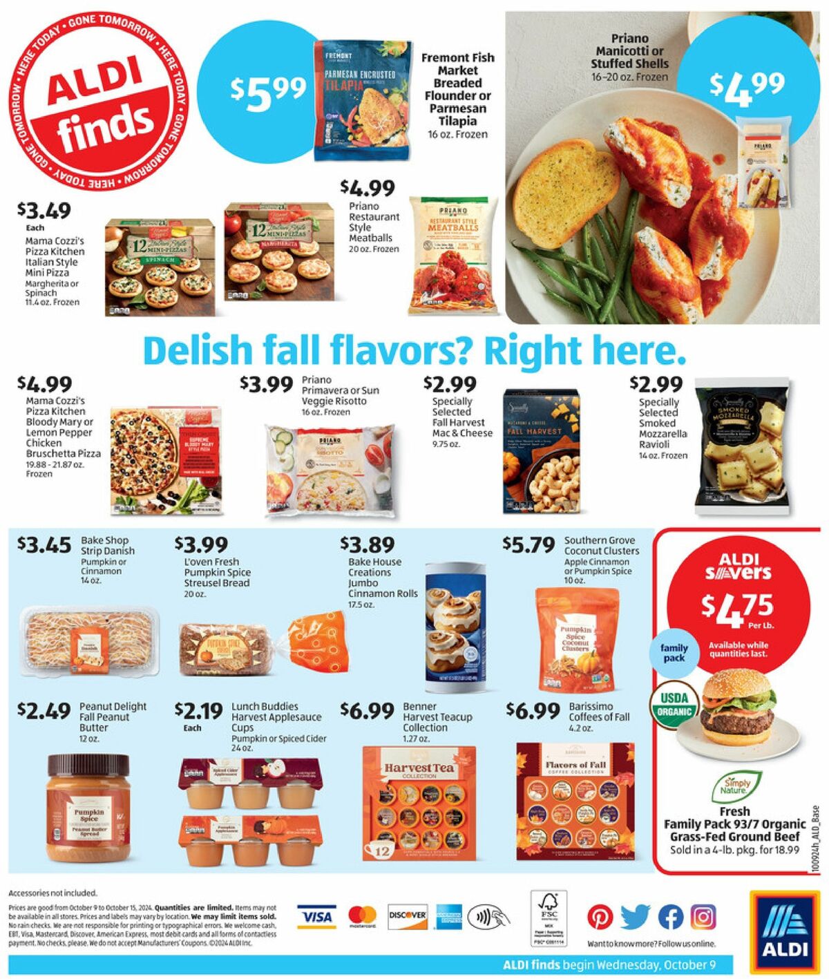 ALDI In Store Ad Weekly Ad from October 9