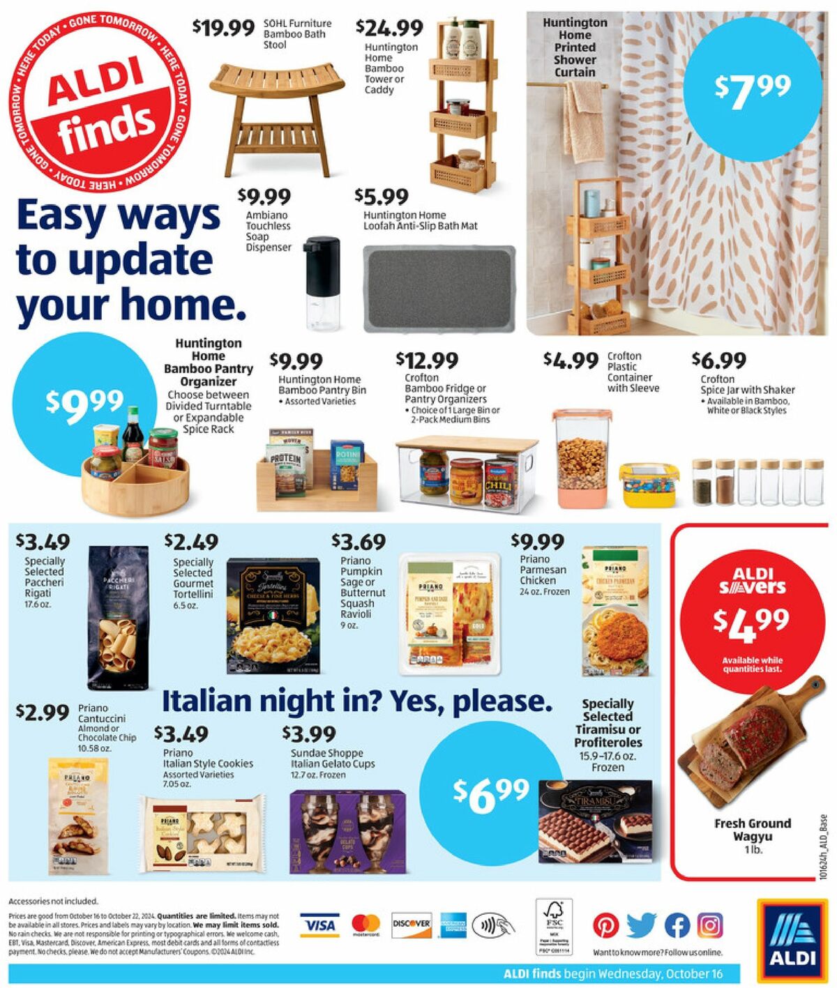 ALDI In Store Ad Weekly Ad from October 16