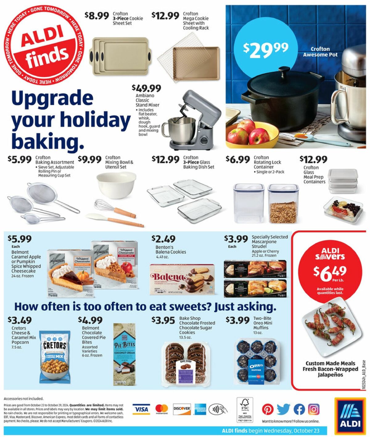 ALDI In Store Ad Weekly Ad from October 23