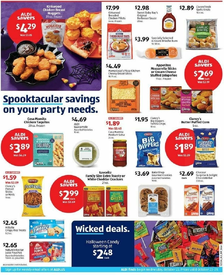 ALDI Weekly Ad from October 23