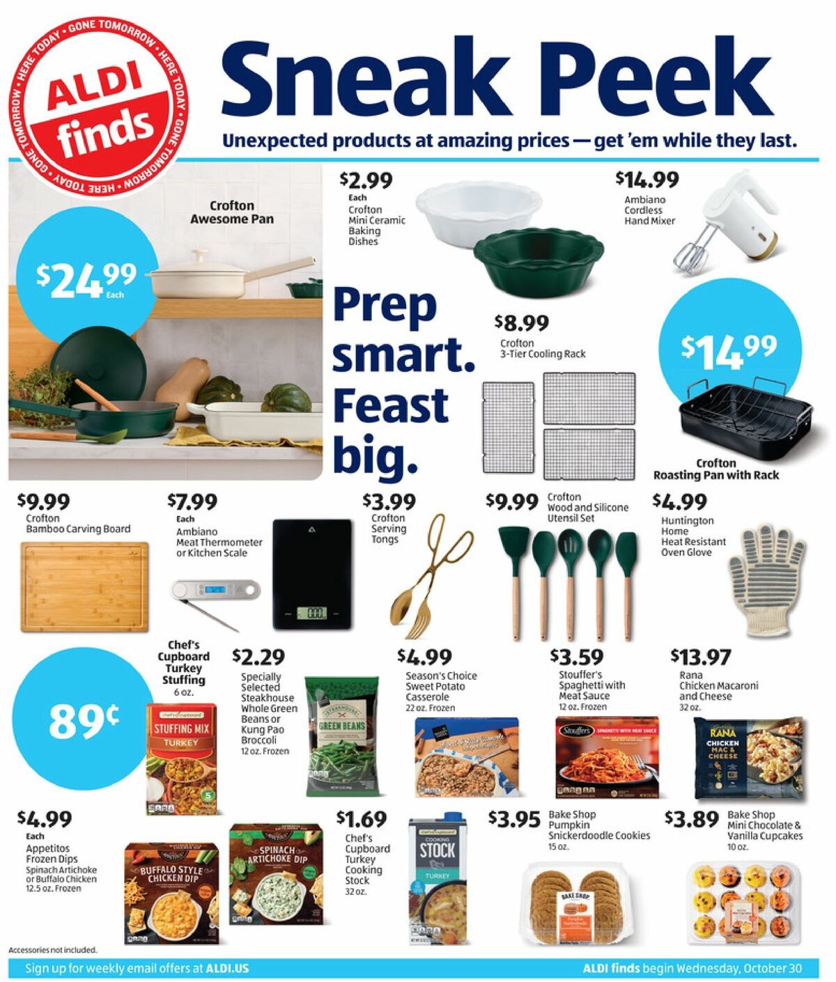 ALDI In Store Ad Weekly Ad from October 30