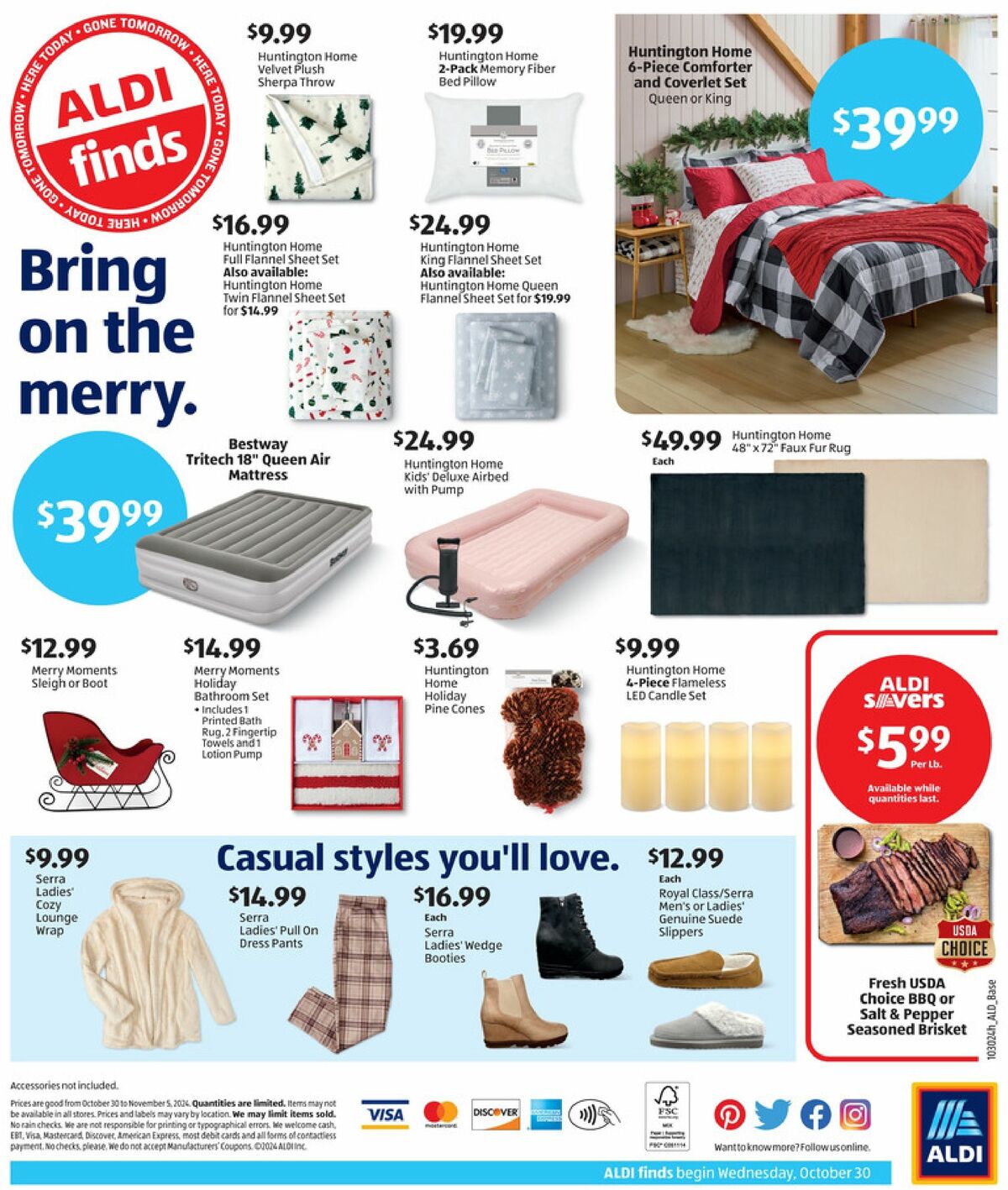 ALDI In Store Ad Weekly Ad from October 30