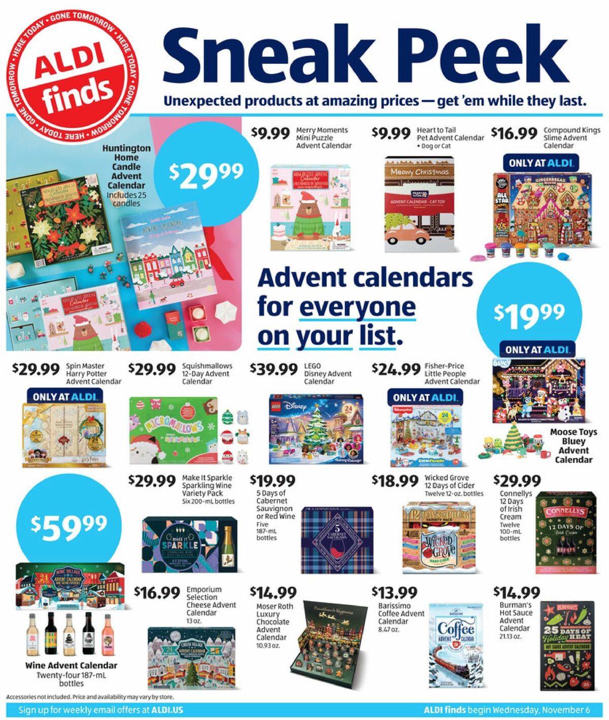 ALDI In Store Ad Weekly Ad from November 6