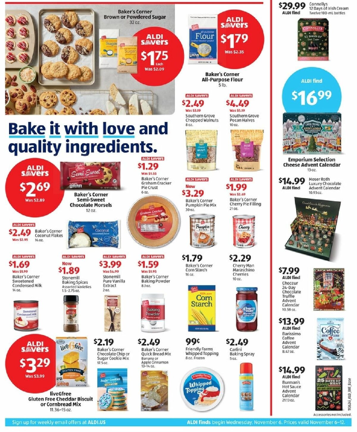 ALDI Weekly Ad from November 6