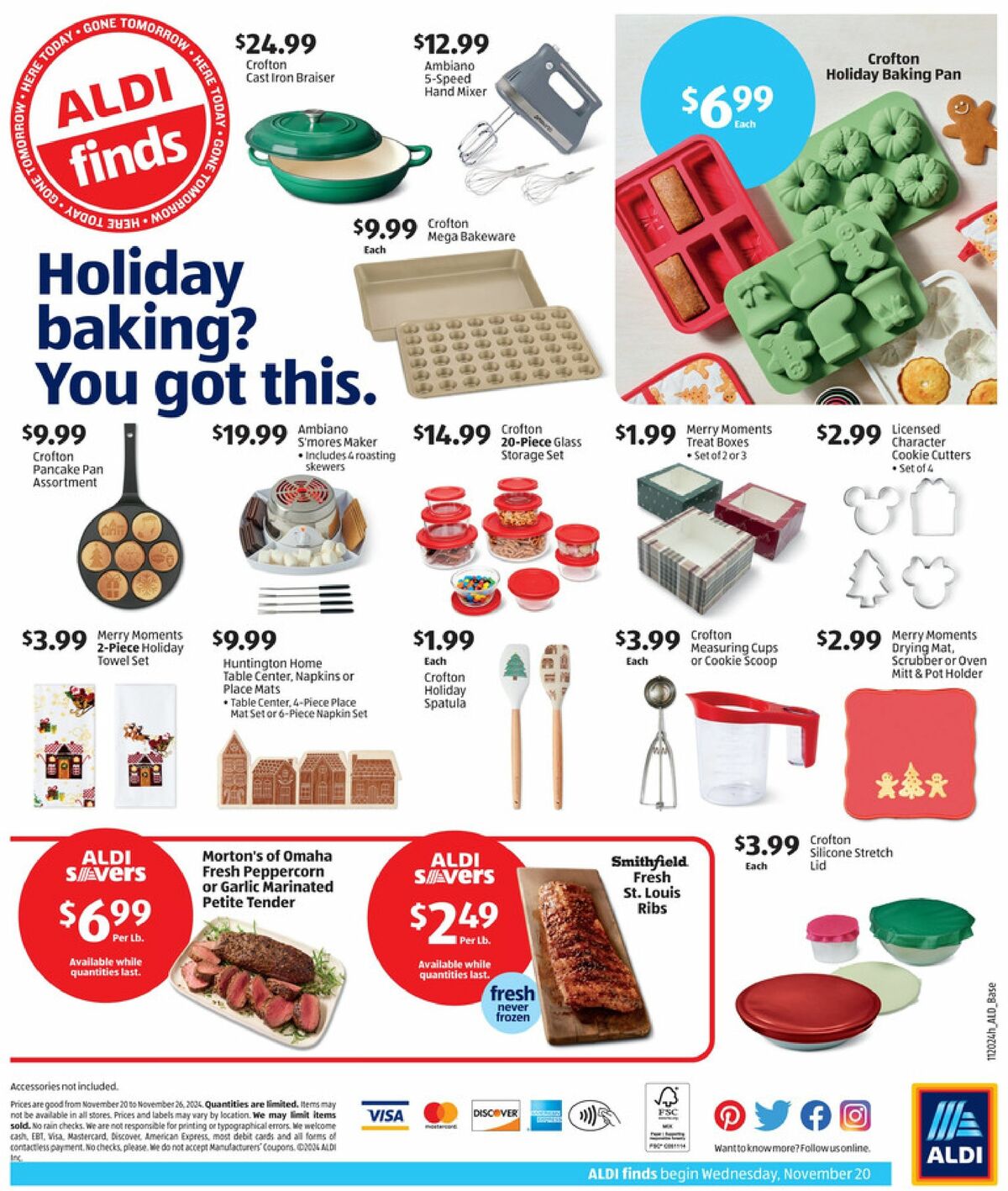 ALDI In Store Ad Weekly Ad from November 20