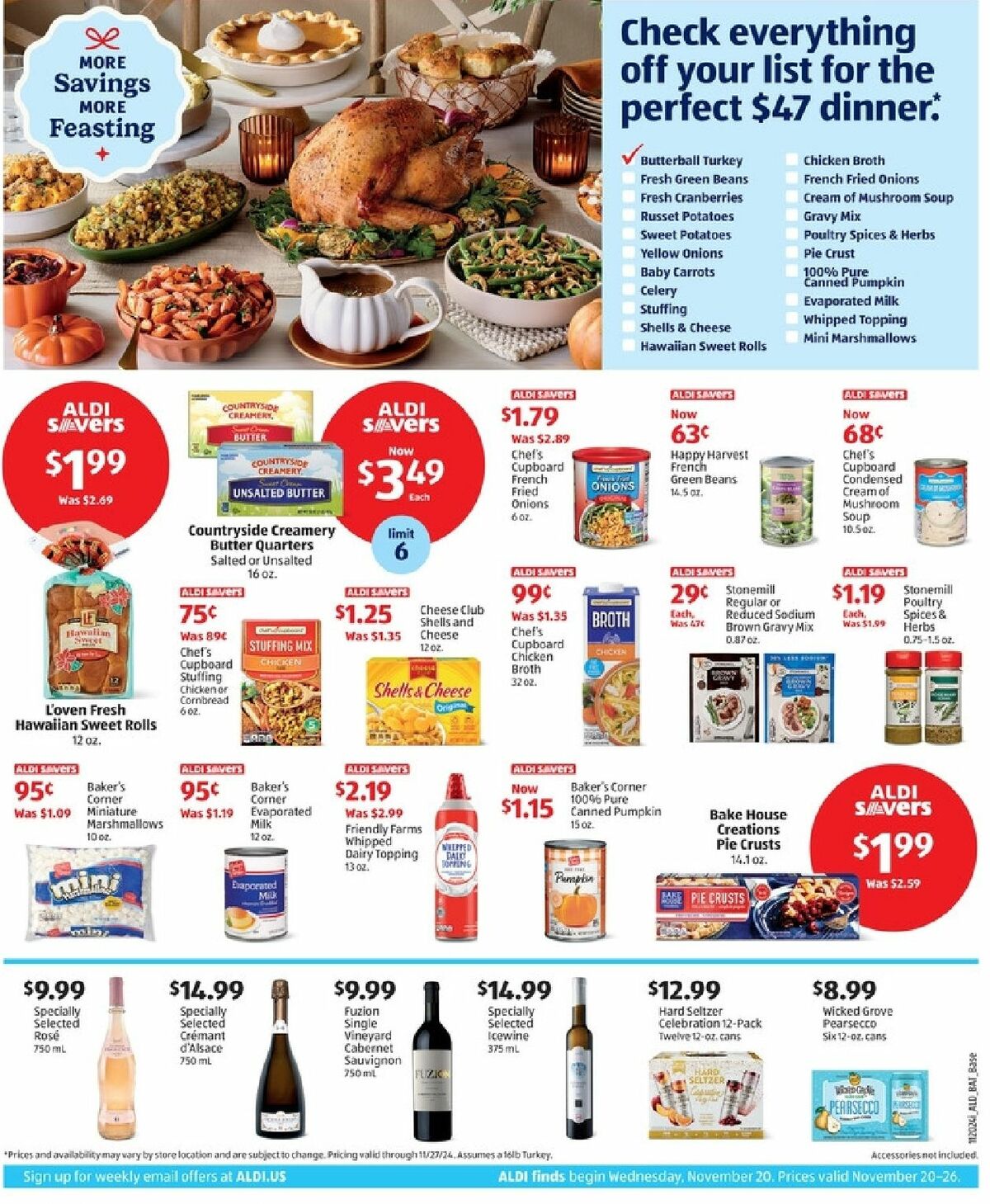 ALDI Weekly Ad from November 20