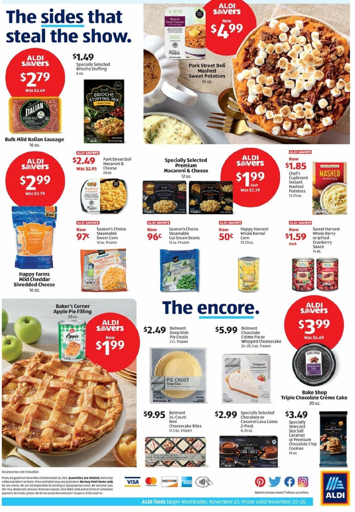 ALDI Weekly Ad from November 20