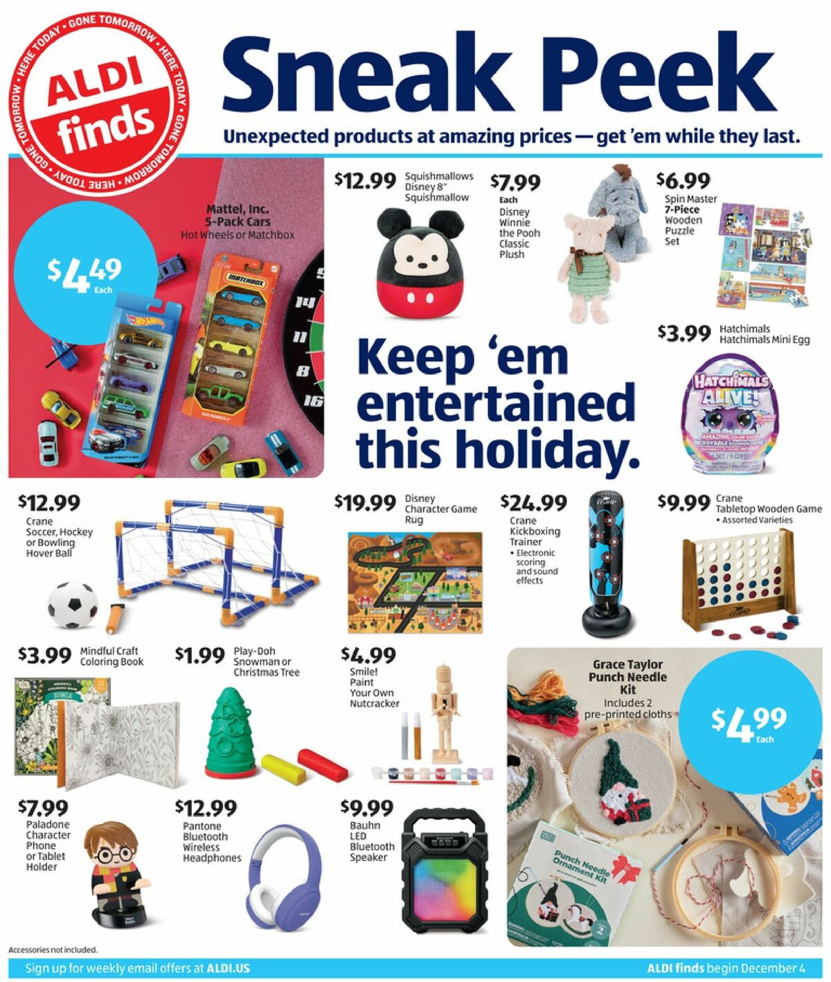 ALDI In Store Ad Weekly Ad from December 4