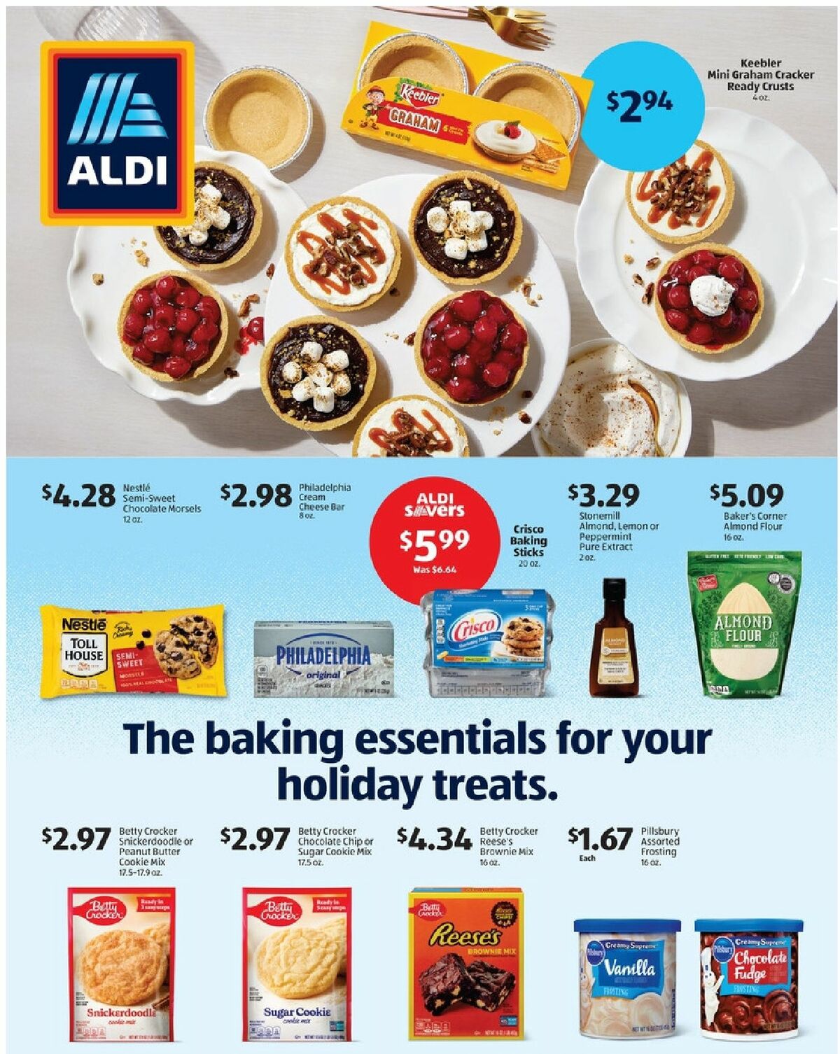 ALDI Holiday Baking Weekly Ad from November 27