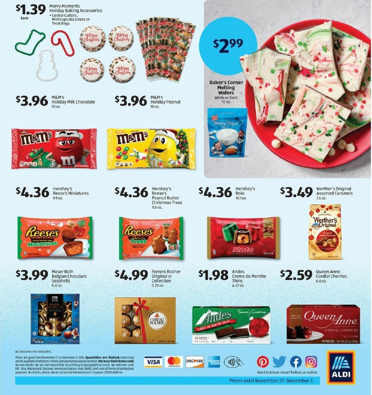 ALDI Holiday Baking Weekly Ad from November 27