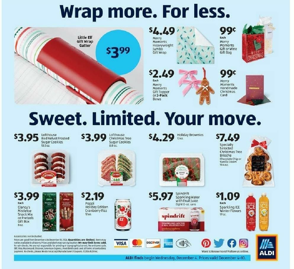 ALDI Aldi finds Weekly Ad from December 4