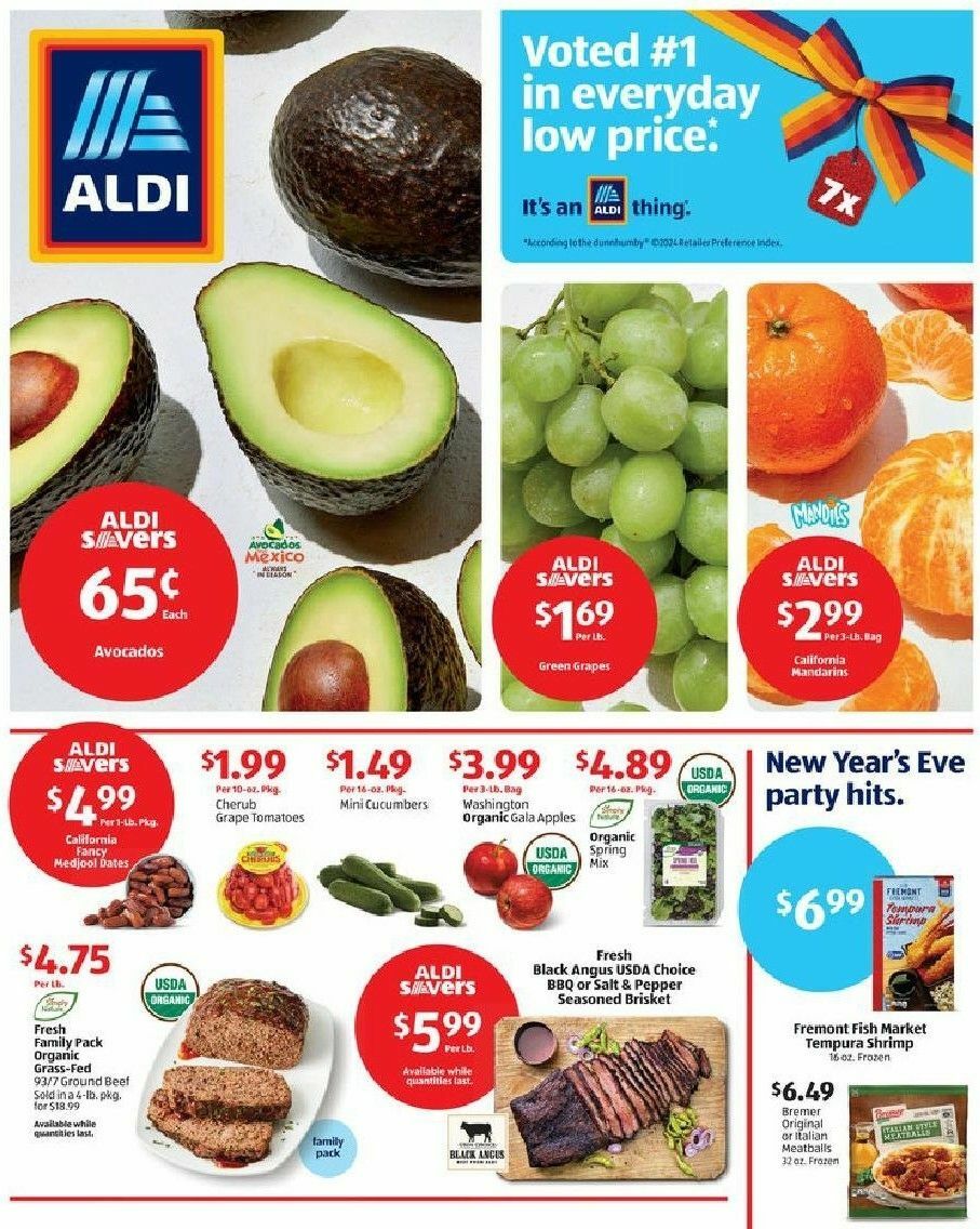 ALDI Weekly Ad from December 25