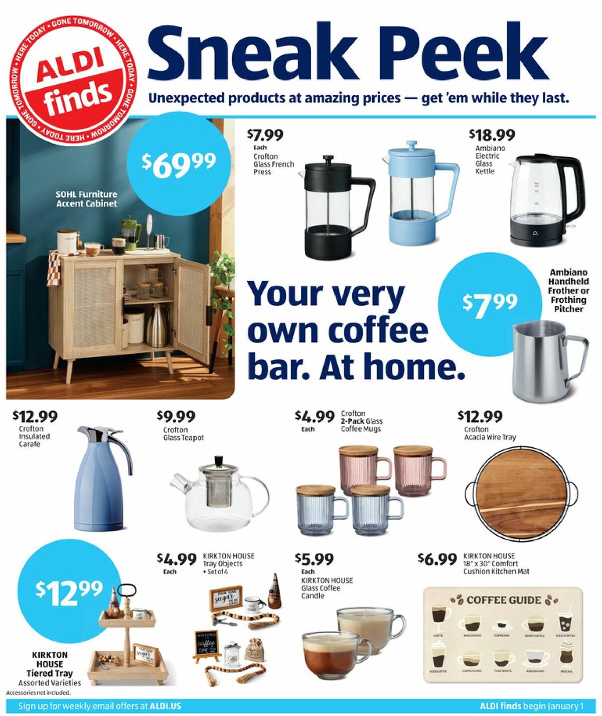 ALDI In Store Ad Weekly Ad from January 1