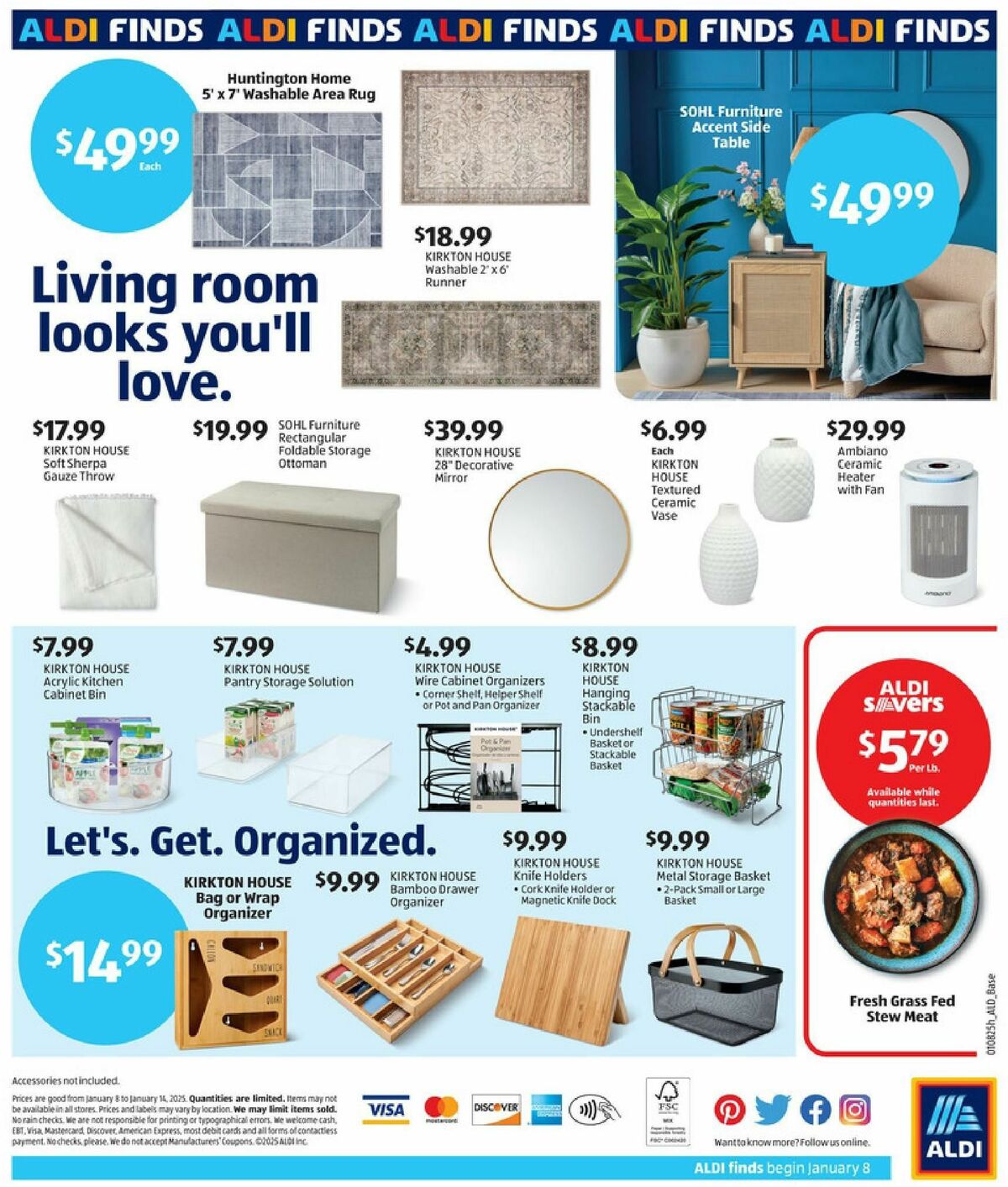 ALDI In Store Ad Weekly Ad from January 8