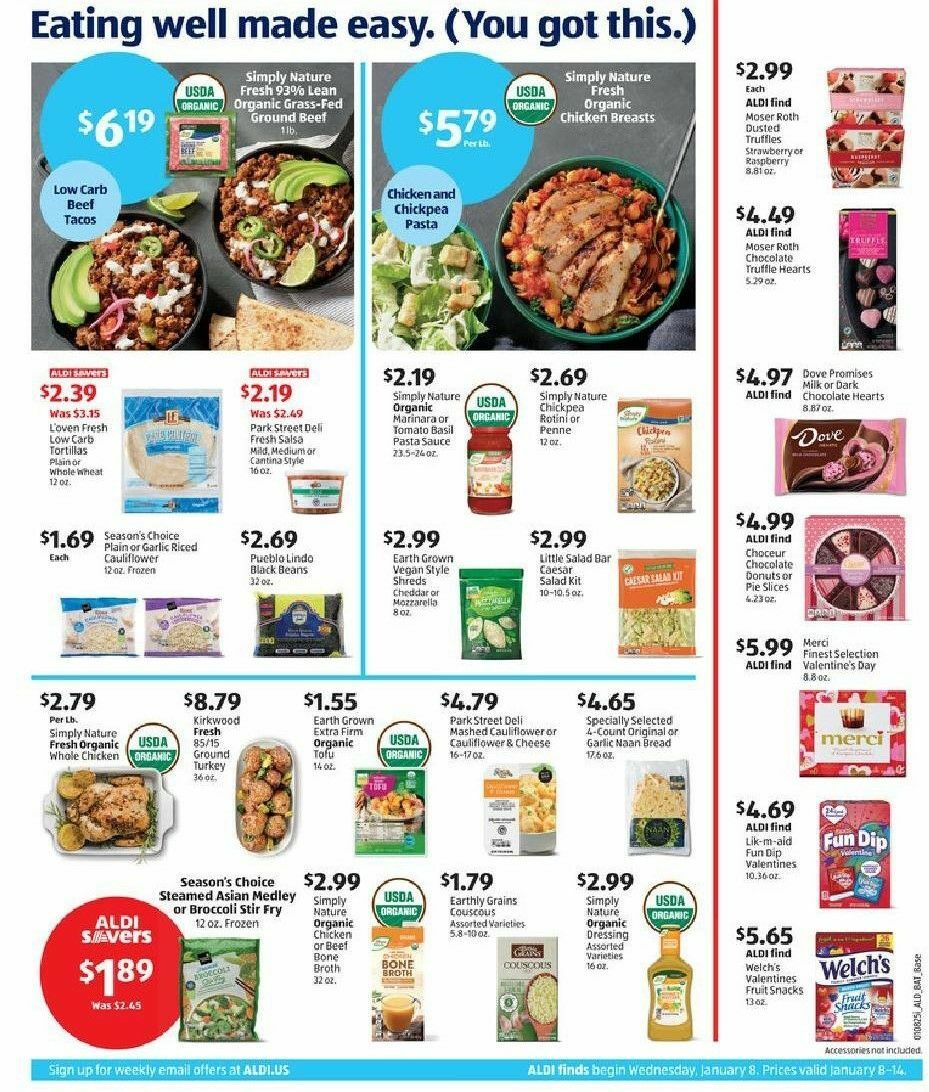 ALDI Weekly Ad from January 8