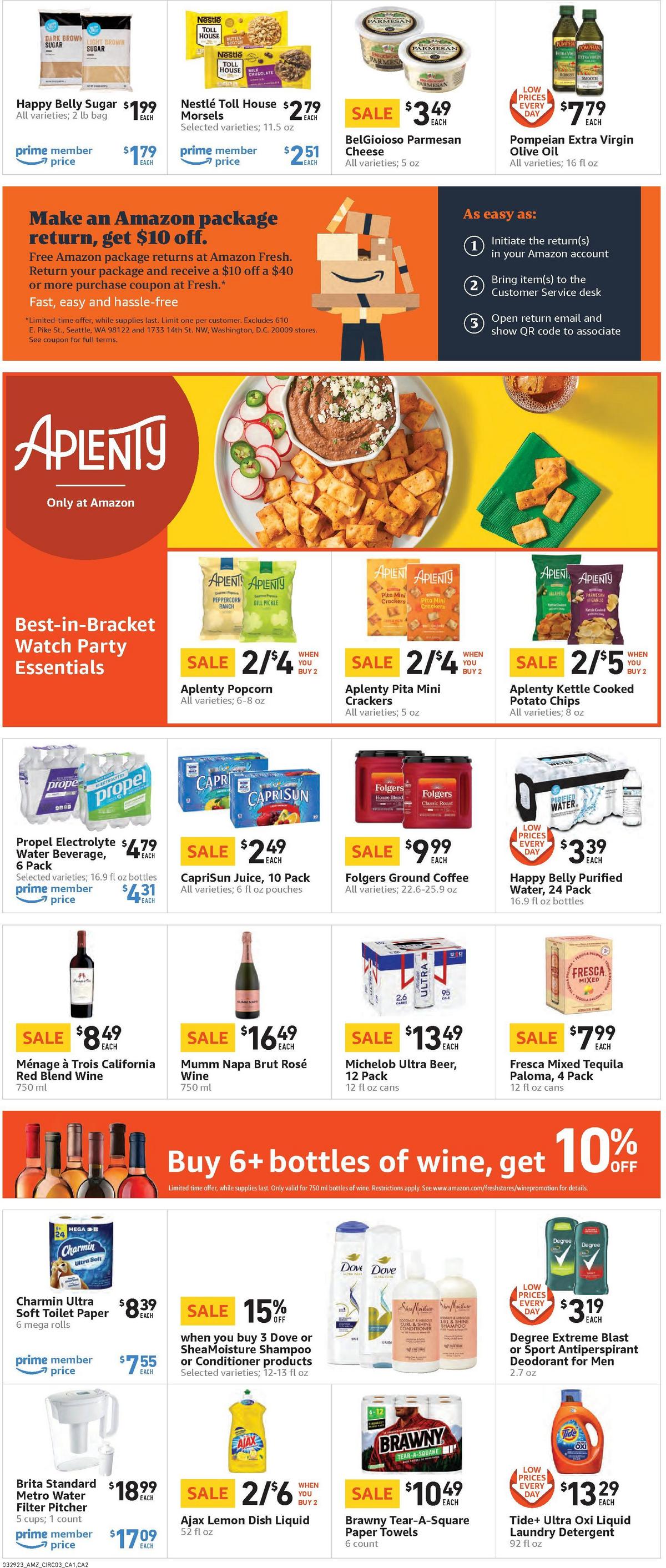 Amazon Fresh Weekly Ad from March 29