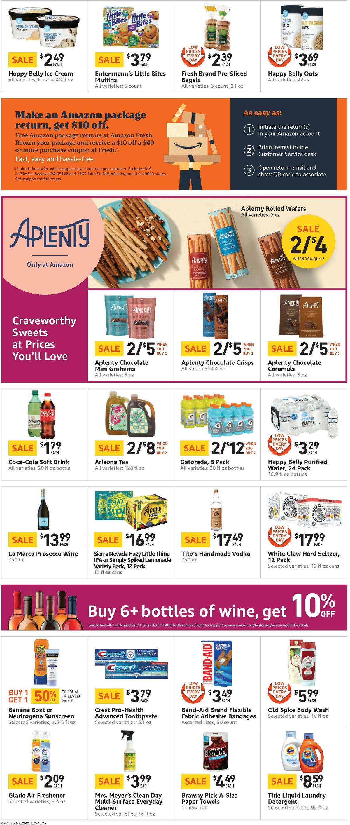 Amazon Fresh Weekly Ad from May 10