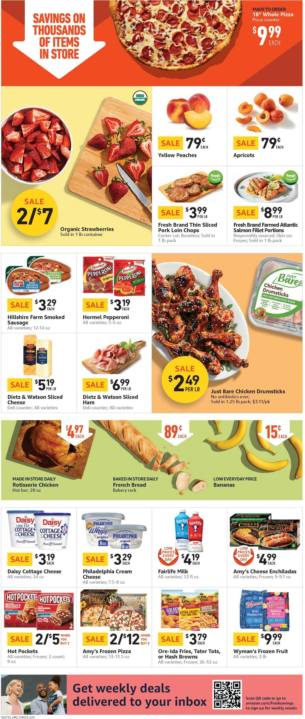 Amazon Fresh Weekly Ad from June 7