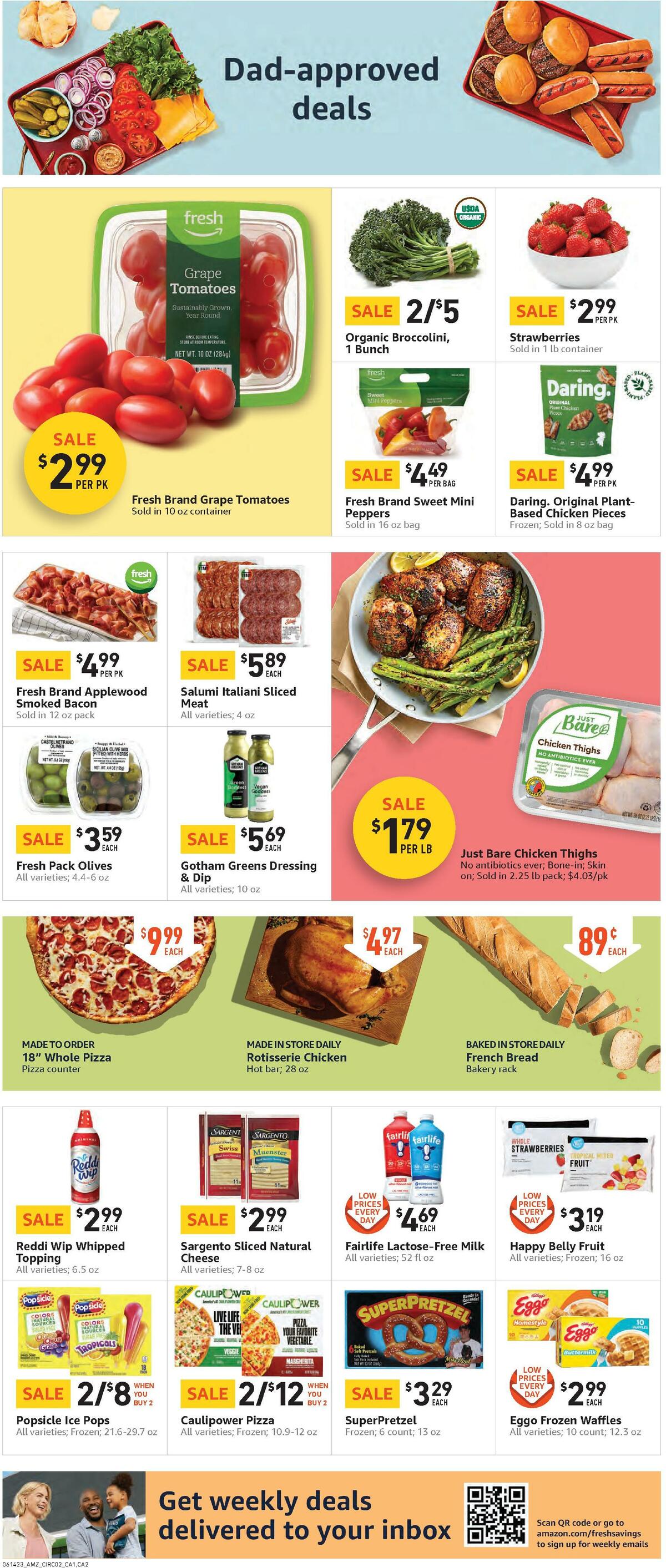 Amazon Fresh Weekly Ad from June 14